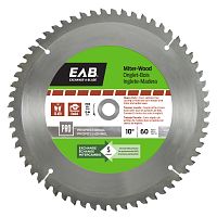 10&quot; x 60 Teeth Finishing Miter  Professional Saw Blade Recyclable Exchangeable